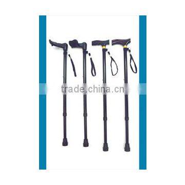 New Design Adjustable Aluminum Alloy Metal Folding Cane Walking Sticks Adjustable Height and Non Slip Rubber Base Walking Stick