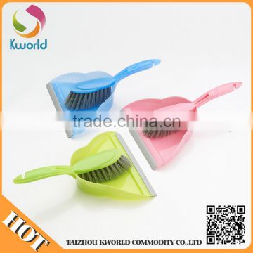 2017 New Design Unique Plastic Mini House Cleaning Brush With Dustpan Sets