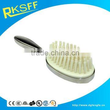 Zinc Alloy Silver Plated Brush as for Baby Bath Facilitate photo-2