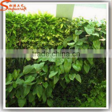 Hot Sale Artificial Green Wall New Design Artificial Geass Wall Plastic Artificial Green Wall photo-5