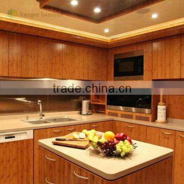 Kanger Horizontal Carbonized Bamboo Veneers Cheap Board for Cupboard