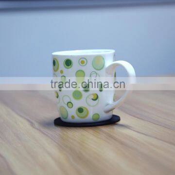 Custom Made Silicone Rubber Drinking Cup Coaster,anti-slip Silicone Pad Mat, Silicone Cup Mat photo-3