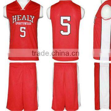 Customized sublimation Basketball Uniform with custom design and logos