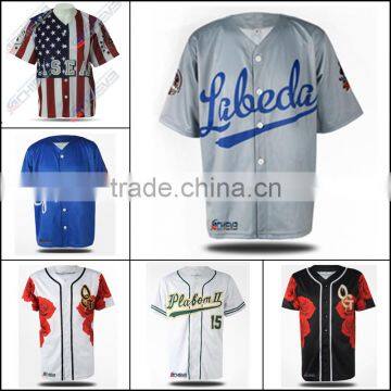 Wholesale Custom Made baseball jersey Infant Kid baseball jersey