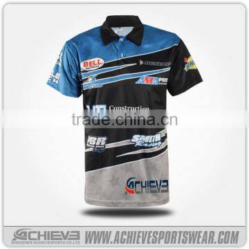 Sublimated xxxxl polo shirt mens polo shirt