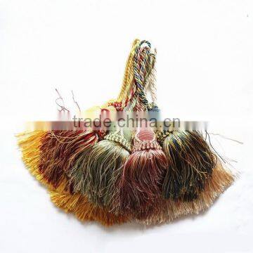 Curtain Tassels/ Brushes with Silk Thread