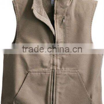 Sandstone Mock-neck Vest, Soft Shell Vest photo-2