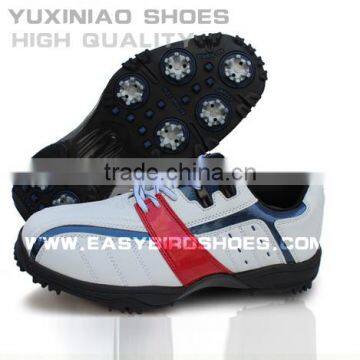 Full Grain Leather Golf Shoes Men Business Sport Brand, High Quality Men Golf Shoes Sport Sneakers From Jinjiang Factory photo-3