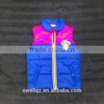 Popular Kids Padding Vest Boy Jacket With Print