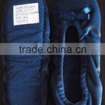 Soft Velvet Women Ballerina Shoes for Dancing With Velvet Fabric photo-5