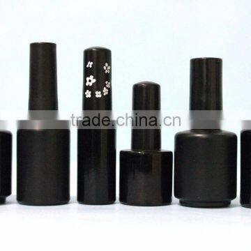 UV Pro Coated Nail Polish Bottle for Gel Polish,Black Premium Coated Glass Bottle Manufacturers photo-2