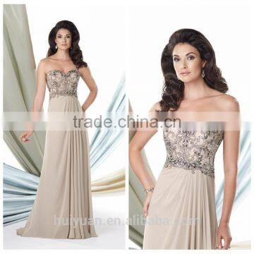 ethnic beaded beautiful lady fashion long evening dress