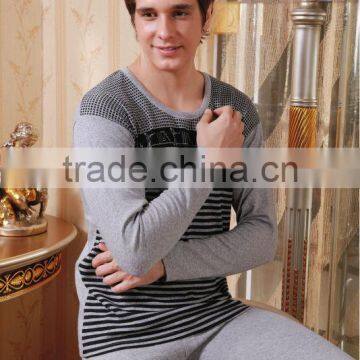 high quality man's long sleeves heater thermal underwear