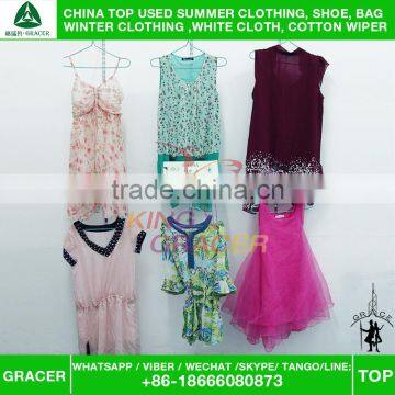 Large quantities used clothing, asian used clothes silk blouse sale in mixed, fairly used clothes