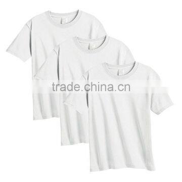 Kids Cotton t Shirt Printing Custom Blank White t Shirt Wholesale Toddlers Soft Jerseys Knit-collar photo-6