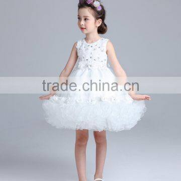 2017 India Children Wholesale Clothing Boutique Dresses Flower Girl Dress photo-4