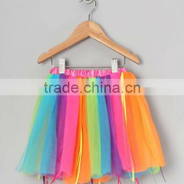 Most Popular Products 2013 Rainbow Satin Pettiskirt