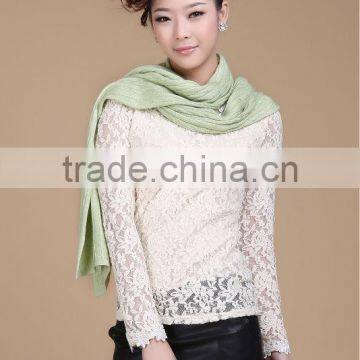 Fashion pure cashmere scarf, cashmere knitted scarf