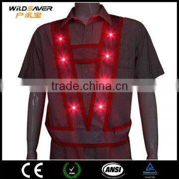 Hot Sale Road Safety Sign Luminous Vest /Led Jacket