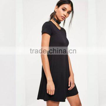 Eco Friendly Factory Low Price Clothing Blank Swing Dresses for Women photo-5