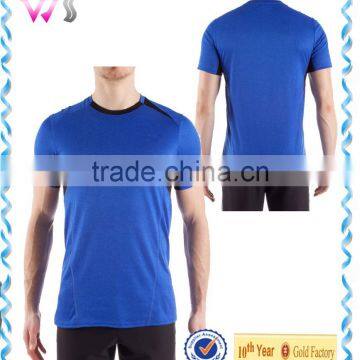 Men's high quality short sleeve round neck plain Basketball Wear blank t-shirts