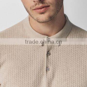 2017 Custom Made Cashmere Knitted Polo Neck Sweater for Men photo-5
