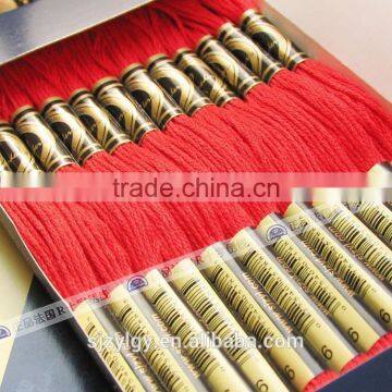 Wholesale Cross Stitch Cotton Thread Similar DMC Thread Floss Skein Cotton 1box = 12 Pieces photo-3