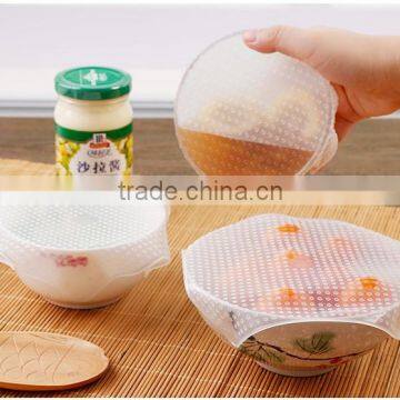 Amazon 2017 Hot Selling Stretch And Fresh For Keeping Food Fresh Film REUSABLE CLING WRAP photo-4