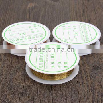 Newest Jewelry Findings 0.3mm Silver Gold Plated Copper Wire Craft Beads Jewelry Making DIY Essential Jewelry Cord photo-3