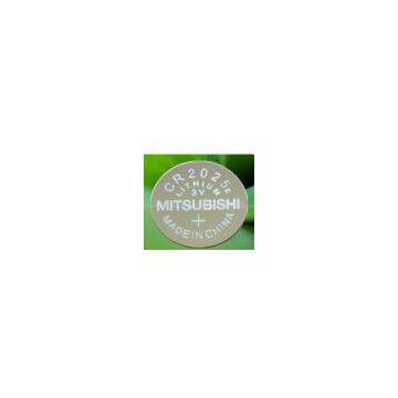 MITSUBISHI LiMnO2 CR2025 3V Button Cell Battery