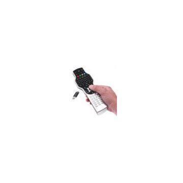 Android TV Remote Control with 2.4G RF Mini Wireless Keyboard Jogball Mouse IR Learning
