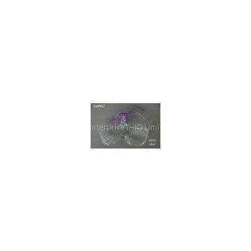 Crystal White 100ml Empty Glass Perfume Bottles Eye Glasses Designed