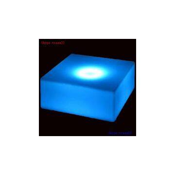 rechargeable led bar square table for sale