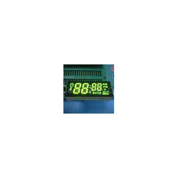 Green Common Cathode 7 Segment LED Display Super Bright for Timer Control Customized