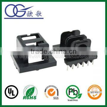 220v 24v distribution transformer bobbin ETD34 horizontal bobbin pin6+6 wooden bobbins