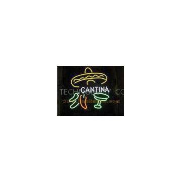 Waterproof IP65 Neon Bar Signs , Miller Beer / Cocktail / Corona Beer Neon Sign