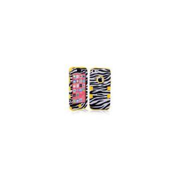 New color-Yellow zebra grain silincone iphone case