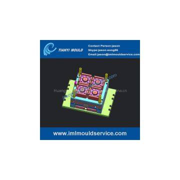 high speed  china plastics IML thin wall injection mold suppliers