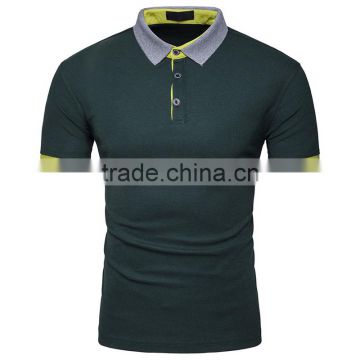 Mens heavy duty 100% cotton uniform polo t-shirt fabric