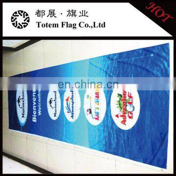 Decorative Hanging Banner Wall Decoration Banner , Outdoor Vinyl Wall Banner