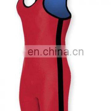Men's OEM Custom Sportswear Cheap Sublimated Wrestling Singlets