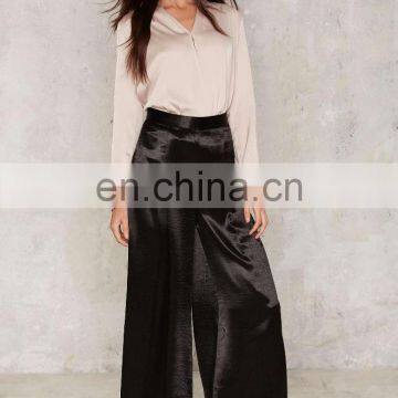 New Models Blouses Fashion Designs Satin Blouses for Women photo-5