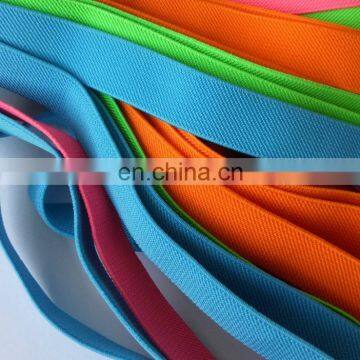 Custom sewing woven twill elastic tape