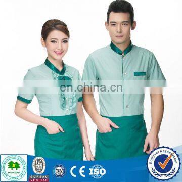 Best seller hotel restaurant uniform,hotel hostess uniform