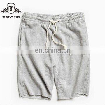 2017 Fashion Design Comfortable Cotton Men Single Patch Pocket Knit Shorts