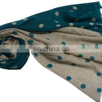 Cashmere Pashmina Wool Polka Dot Shawls photo-3