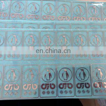 Customized Glossy Silver Thick PET Adhesive Sticker photo-5