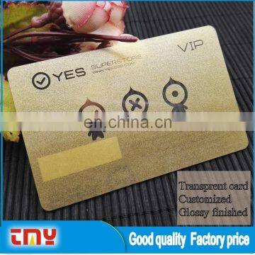 Custom Pvc Business Card Printing ,Transparent Plastic Business Card Printing photo-4