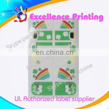 hot sale self adhesive populer custom nail art stickers