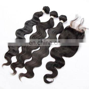 Topest grade bodywave raw virgin human hair extension